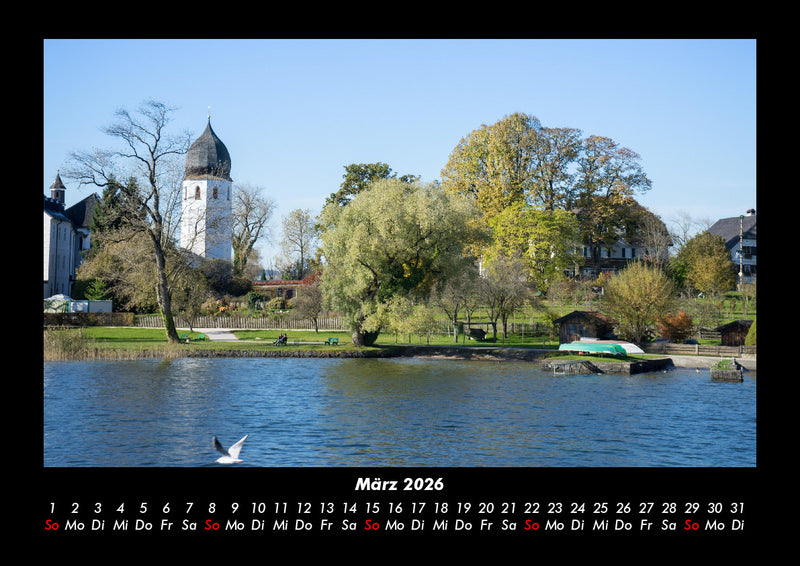 Die Seen der Erde Fotokalender 2026 - 3