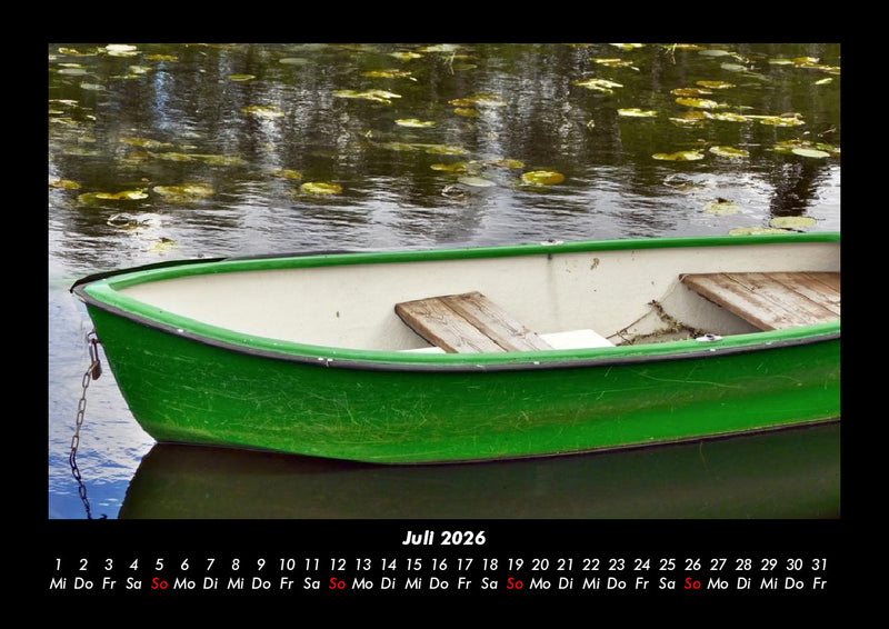 Die Seen der Erde Fotokalender 2026 - 7