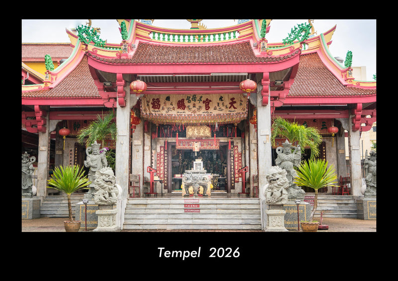Tempel  Fotokalender 2026 - Hauptbild