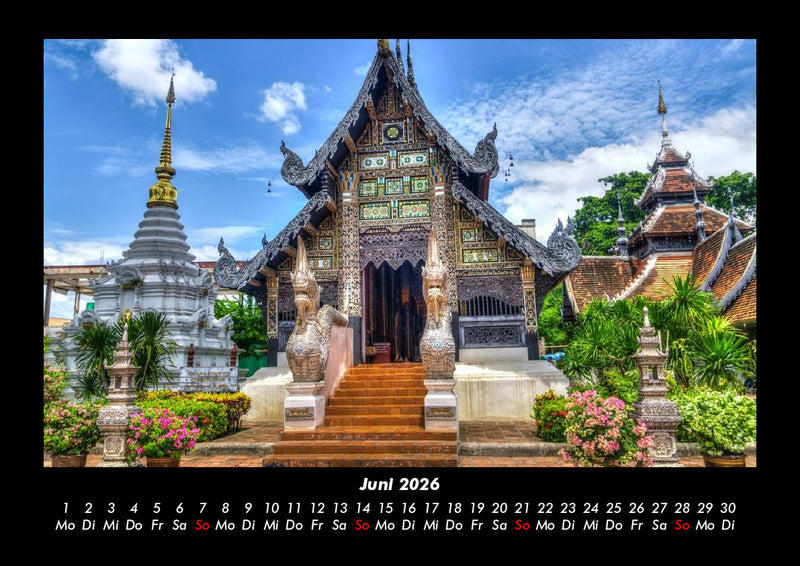 Tempel  Fotokalender 2026 - 6
