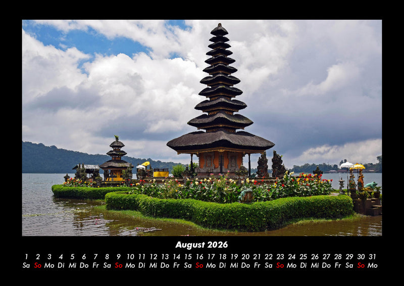 Tempel  Fotokalender 2026 - 8
