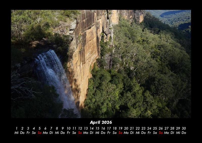 Wasserfälle Fotokalender 2026 - 4