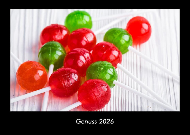 Genuss Fotokalender 2026 - Hauptbild