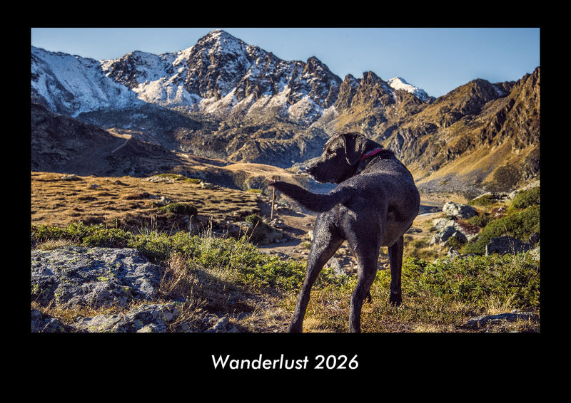 Wanderlust Fotokalender 2026 - Hauptbild