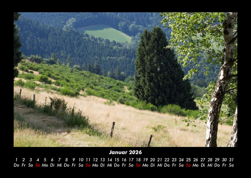 Wanderlust Fotokalender 2026 - 1