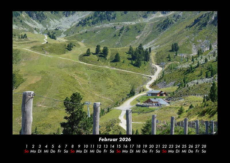 Wanderlust Fotokalender 2026 - 2