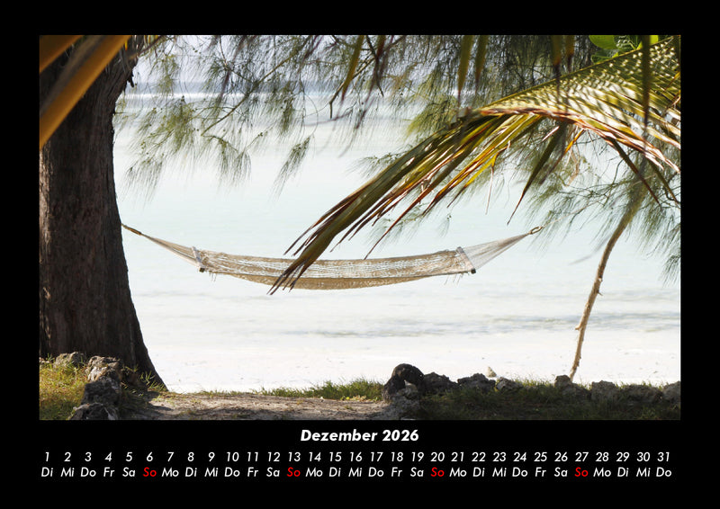 Urlaubsparadies Fotokalender 2026 - 12