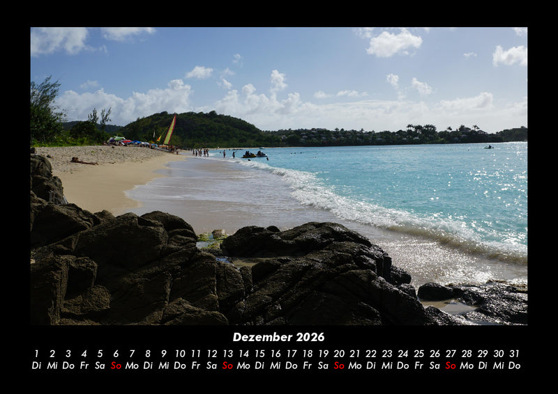 Karibik Fotokalender 2026 - 12