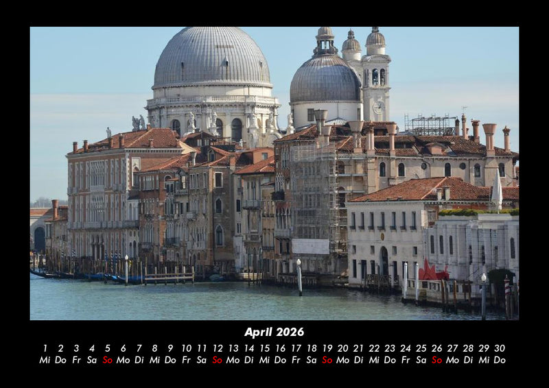 Venedig Fotokalender 2026 - 4