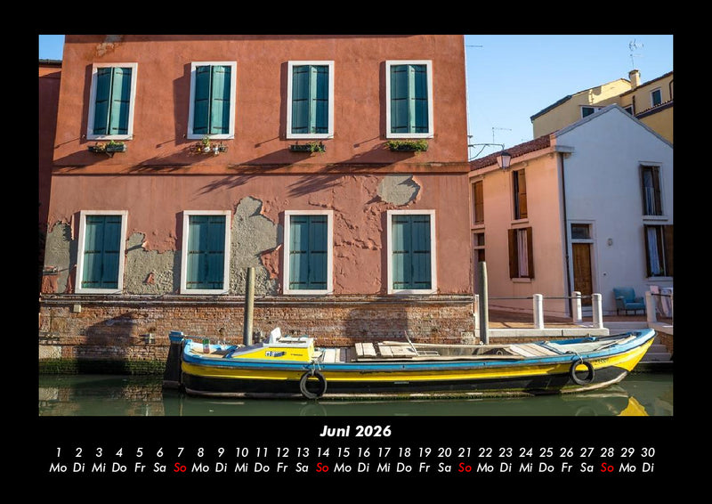 Venedig Fotokalender 2026 - 6