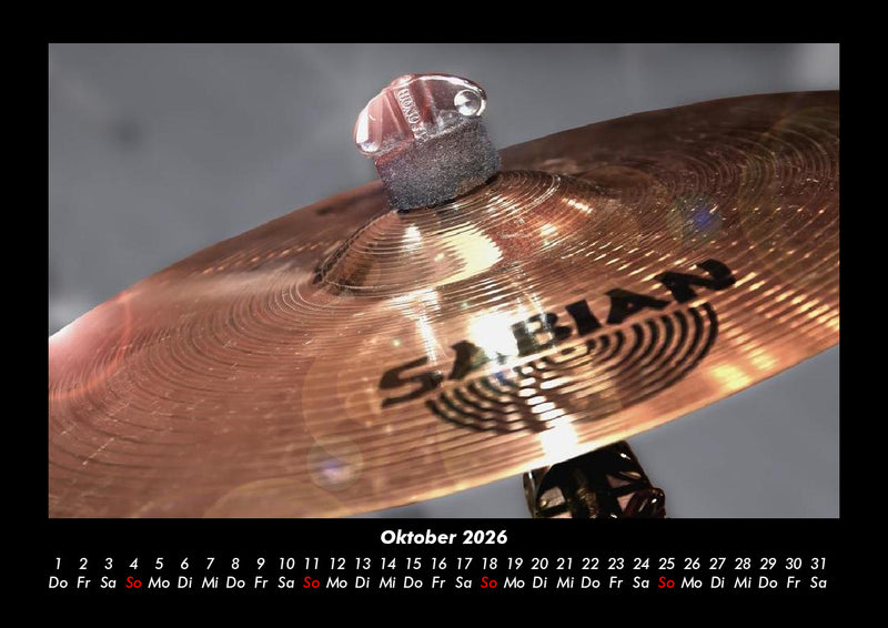 Musik Fotokalender 2026 - 10