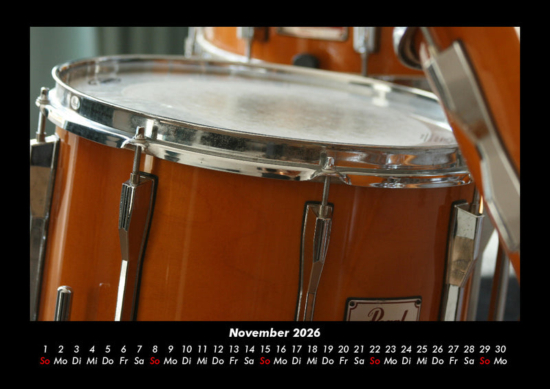 Musik Fotokalender 2026 - 11