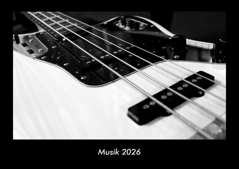 Musik Fotokalender 2026 - Hauptbild