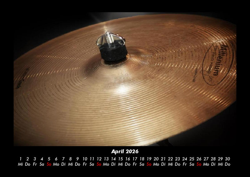 Musik Fotokalender 2026 - 4
