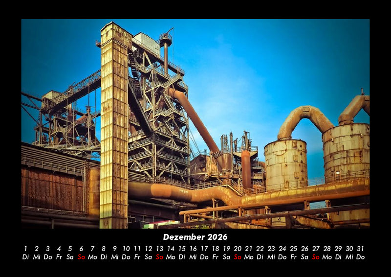 Architektur Fotokalender 2026 - 12