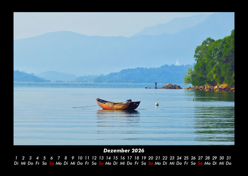 Die Seen der Erde Fotokalender 2026 - 12