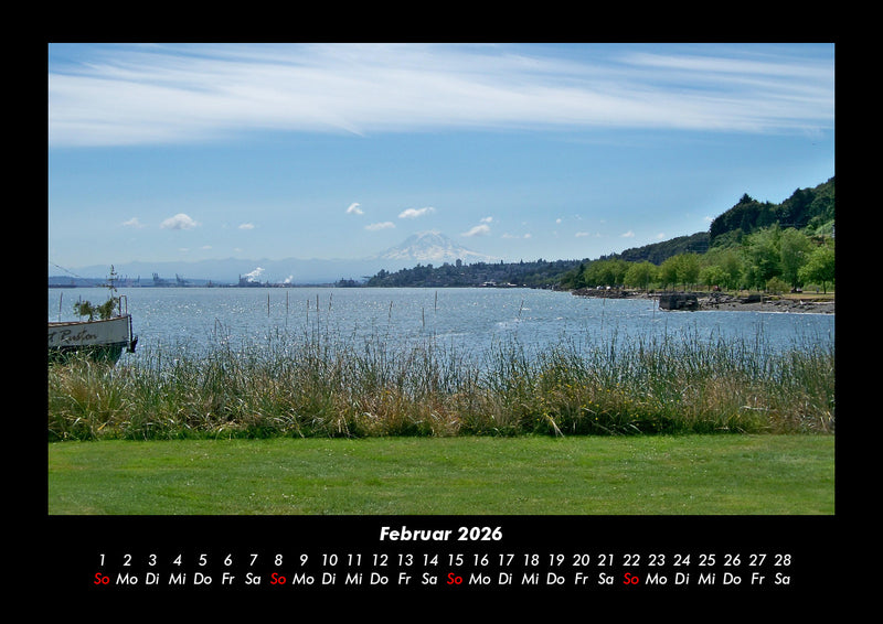 Die Seen der Erde Fotokalender 2026 - 2