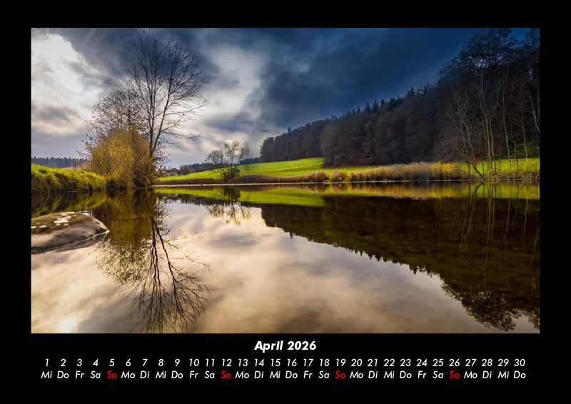Die Seen der Erde Fotokalender 2026 - 4