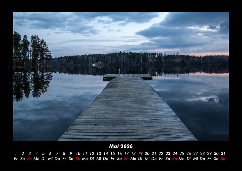 Die Seen der Erde Fotokalender 2026 - 5