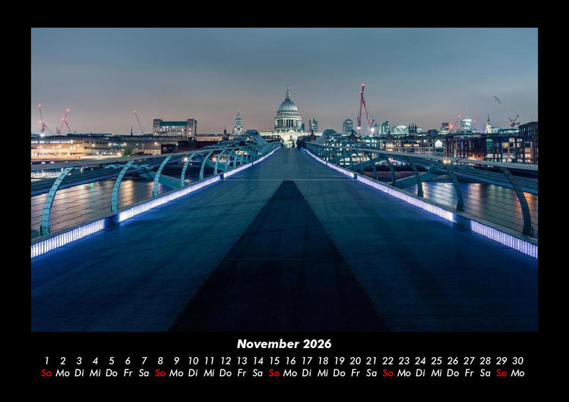 London - Impressionen Fotokalender 2026 - 11