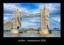 London - Impressionen Fotokalender 2026 - Hauptbild
