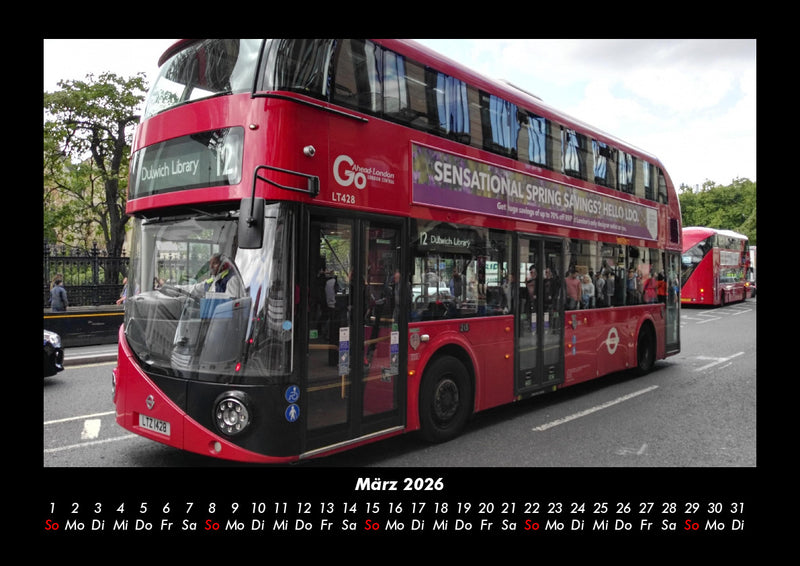 London - Impressionen Fotokalender 2026 - 3