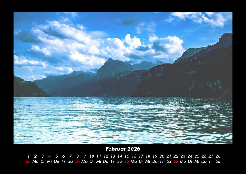 Berge Fotokalender 2026 - 2