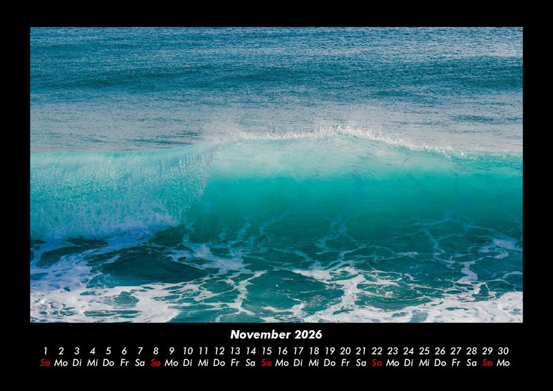 Meereslandschaft Fotokalender 2026 - 11