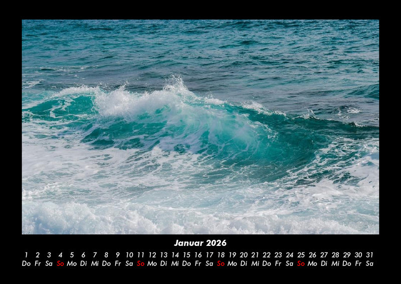 Meereslandschaft Fotokalender 2026 - 1