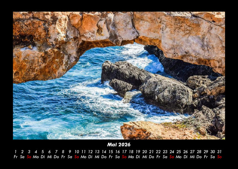 Meereslandschaft Fotokalender 2026 - 5