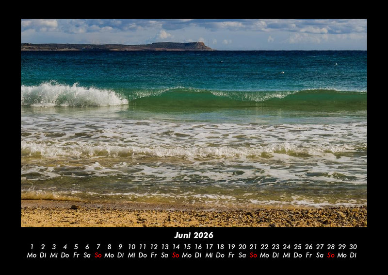 Meereslandschaft Fotokalender 2026 - 6