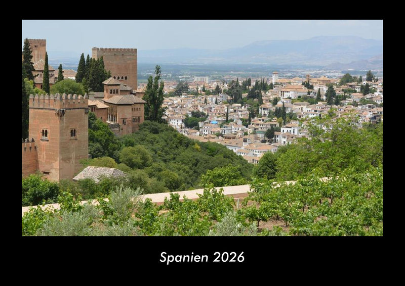 Spanien Fotokalender 2026 - Hauptbild