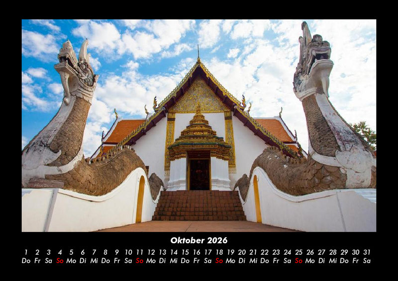 Tempel unserer Erde Fotokalender 2026 - 10