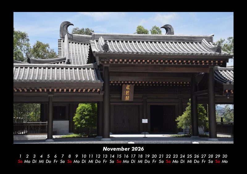 Tempel unserer Erde Fotokalender 2026 - 11
