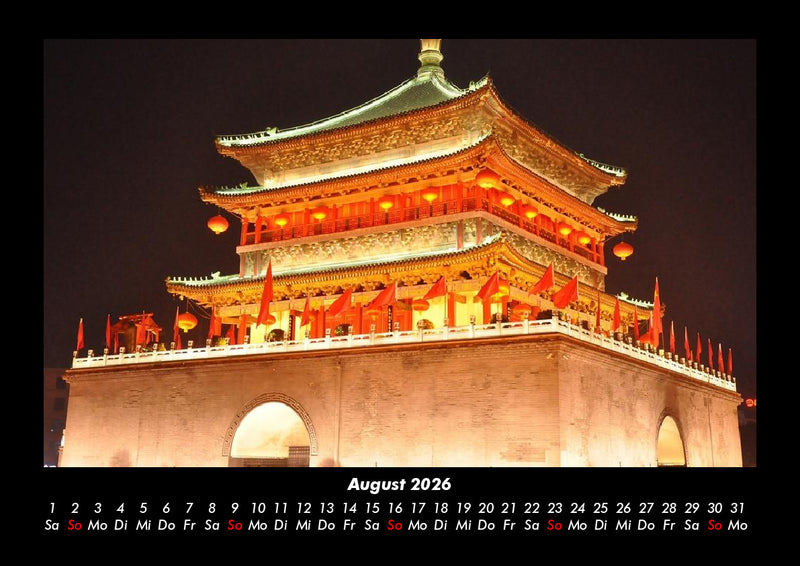Tempel unserer Erde Fotokalender 2026 - 8