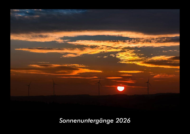 Sonnenuntergänge Fotokalender 2026 - Hauptbild