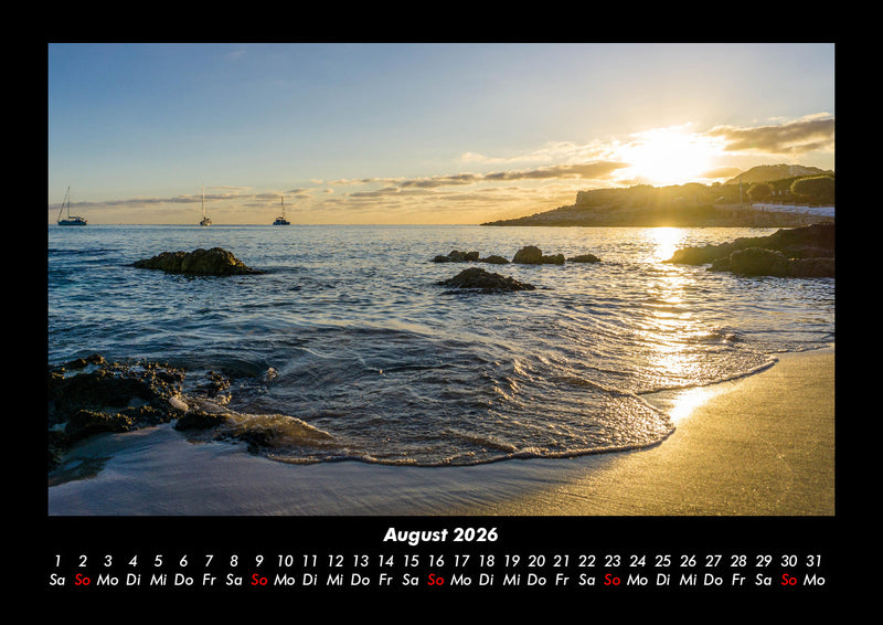 Sonnenuntergänge Fotokalender 2026 - 8