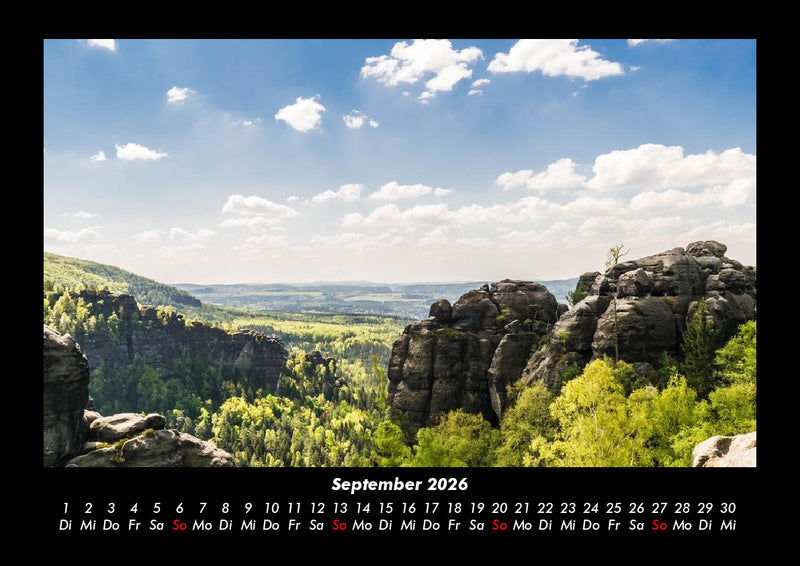 Naturlandschaften Fotokalender 2026 - 9