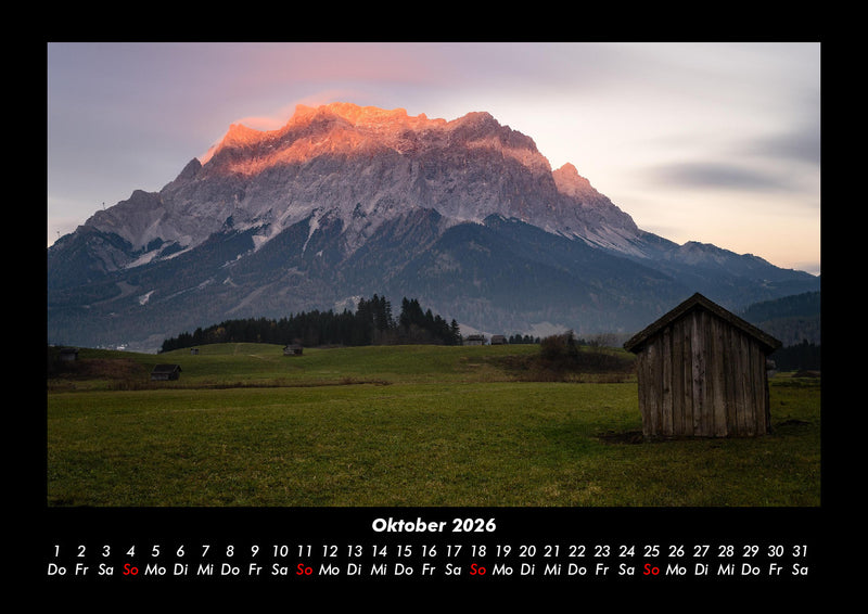 Naturlandschaften Fotokalender 2026 - 10