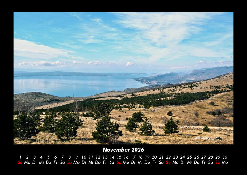 Naturlandschaften Fotokalender 2026 - 11