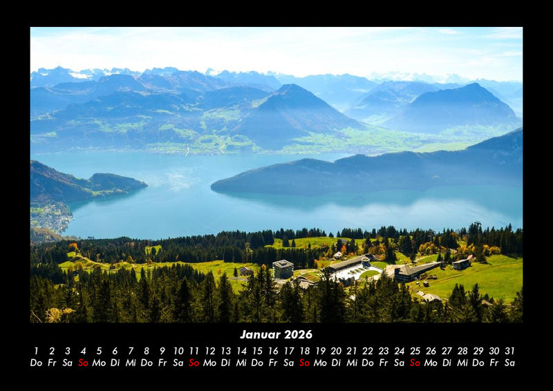 Naturlandschaften Fotokalender 2026 - 1