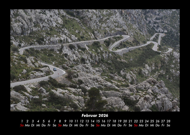 Naturlandschaften Fotokalender 2026 - 2
