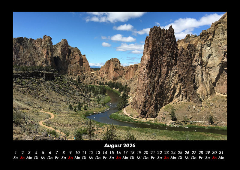 Naturlandschaften Fotokalender 2026 - 8