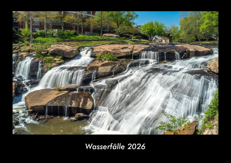 Wasserfälle Fotokalender 2026 - Hauptbild