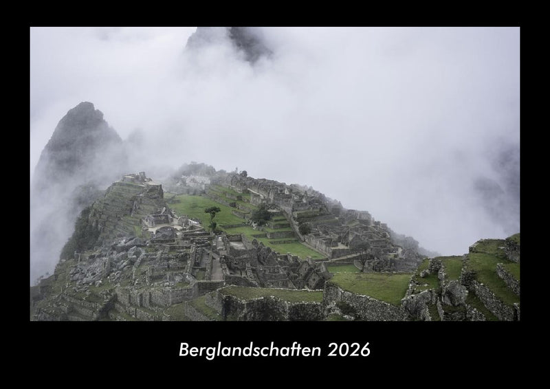 Berglandschaften Fotokalender 2026 - Hauptbild