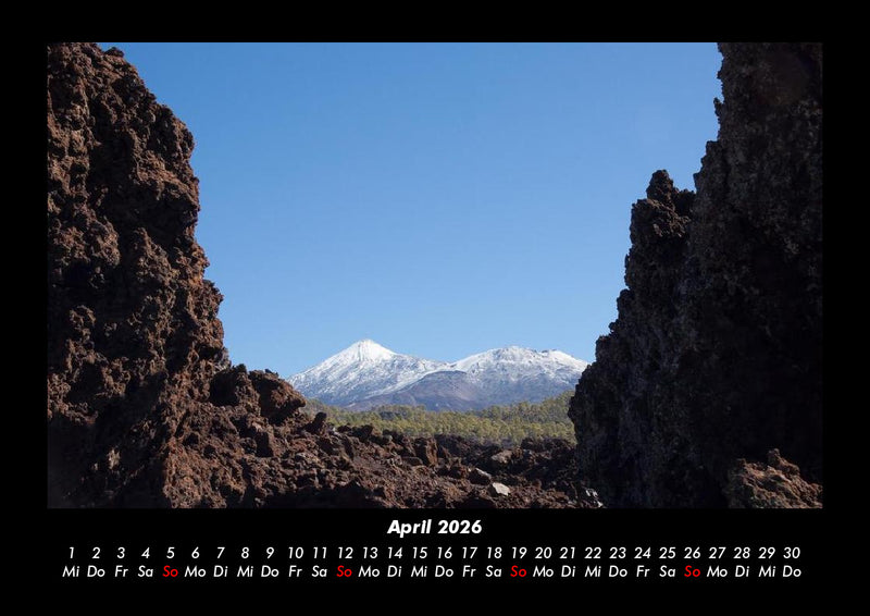 Berglandschaften Fotokalender 2026 - 4