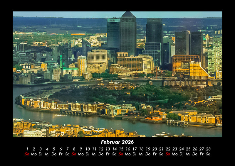 London Fotokalender 2026 - 2