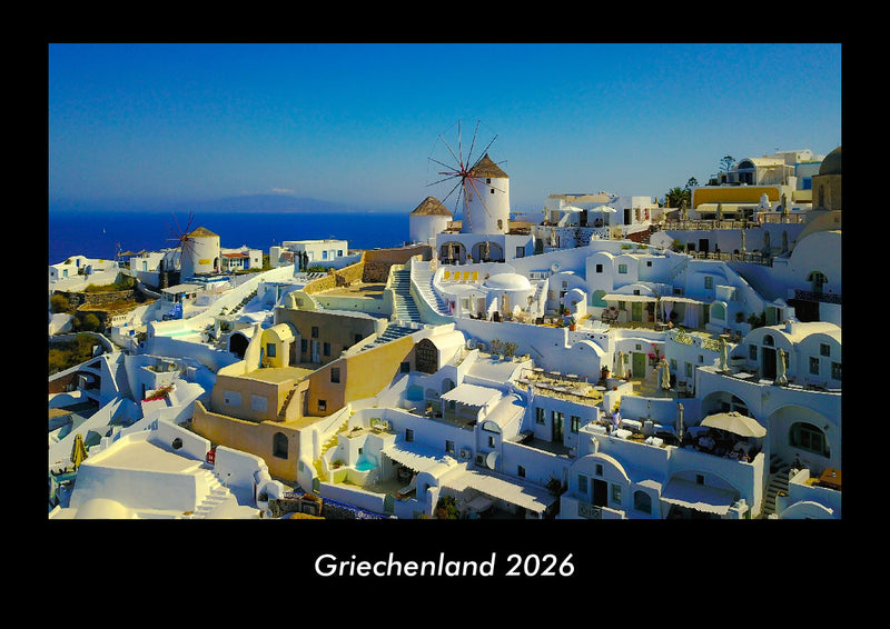Griechenland Fotokalender 2026 - Hauptbild