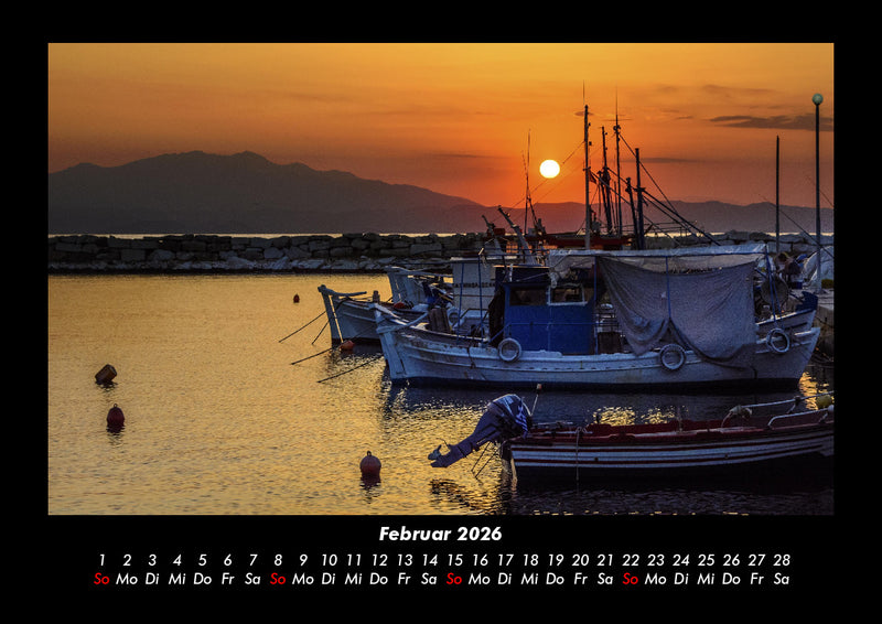 Griechenland Fotokalender 2026 - 2
