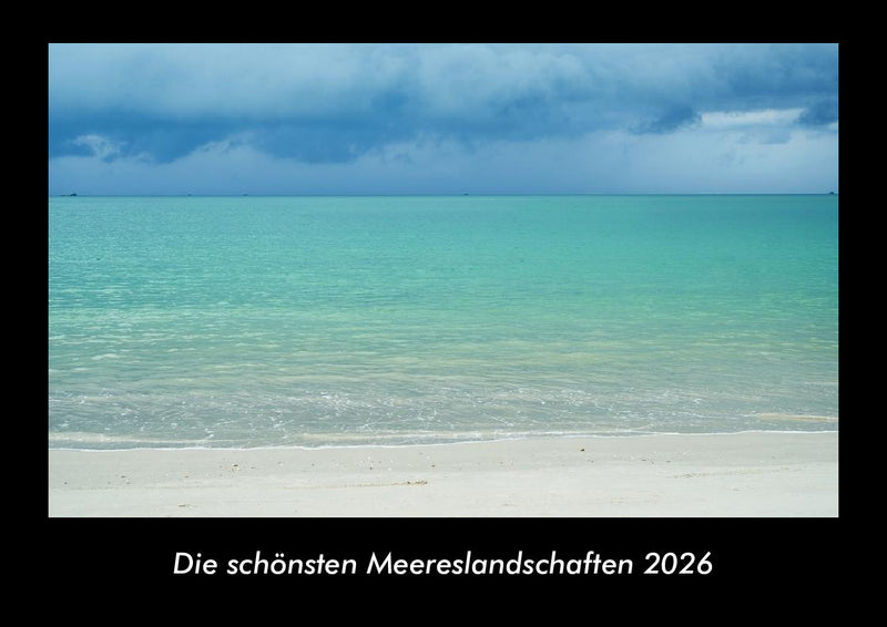 Die schönsten Meereslandschaften Fotokalender 2026 - Hauptbild